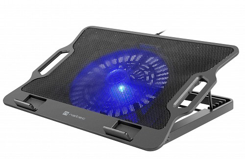 Natec DIPPER Laptop Cooling Stand 15.6'' With Fan/LED/2xUSB