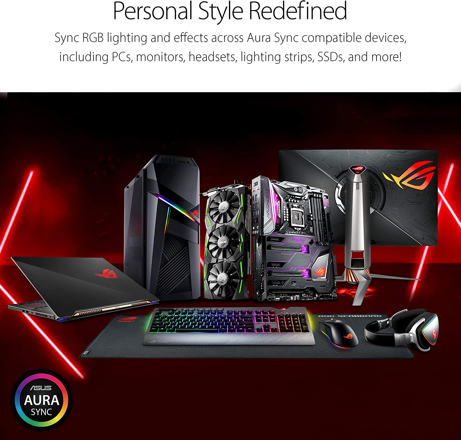 ASUS Gaming Mouse Wired RGB ROG Gladius II CORE