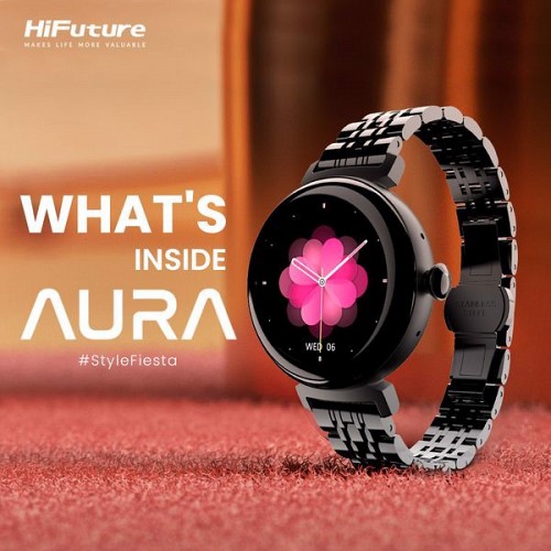 HiFuture AURA SmartWatch Silver