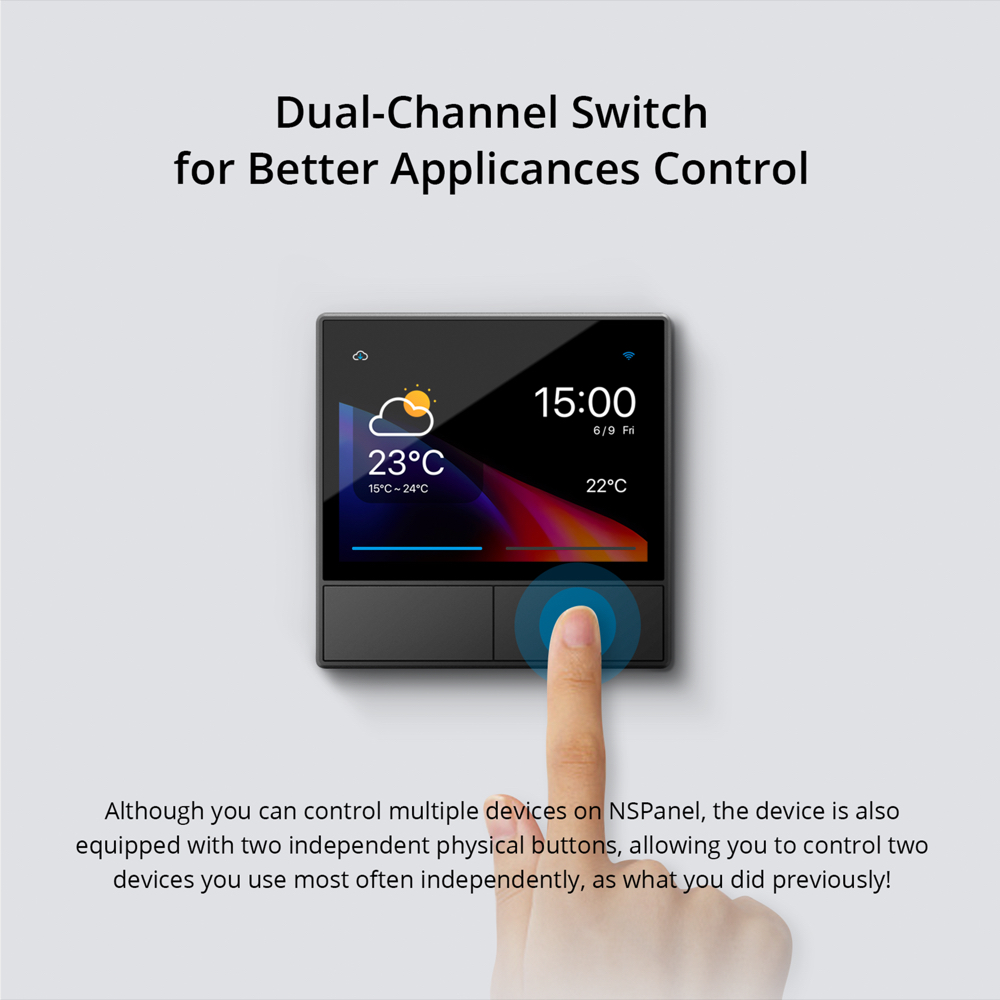 Sonoff NS Panel (touch screen )