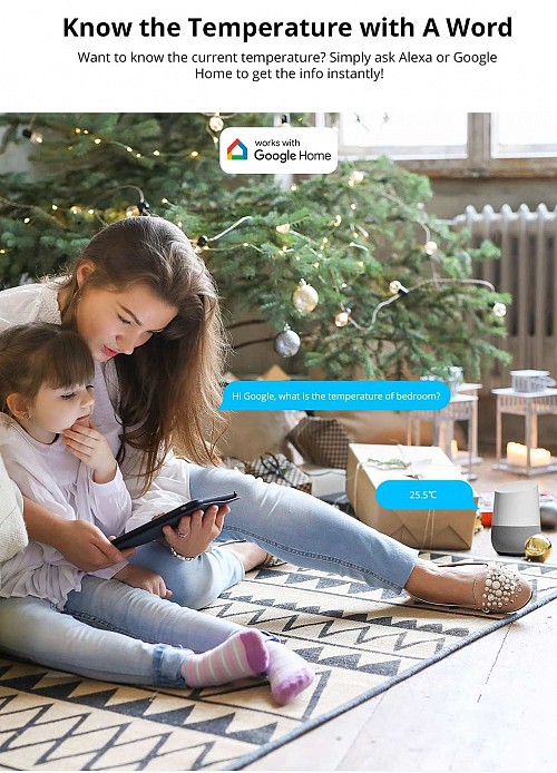 SONOFF Zigbee Smart Temperature Humidity Sensor SNZB-02P