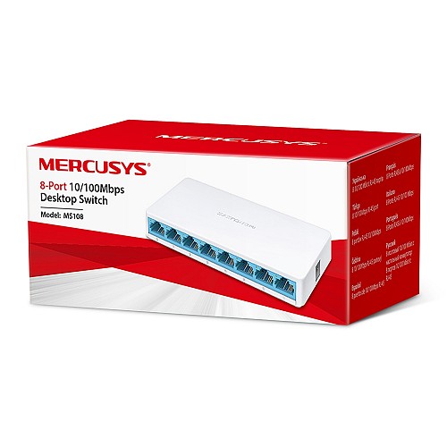 Mercusys MS108 8-Port Ethernet Switch 10/100