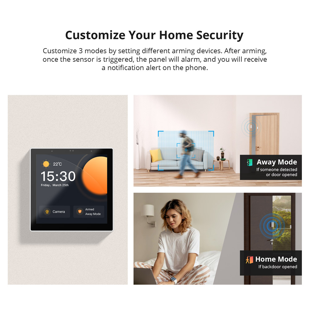 Sonoff Wifi Smart NS Panel Pro with Full Touch Display White