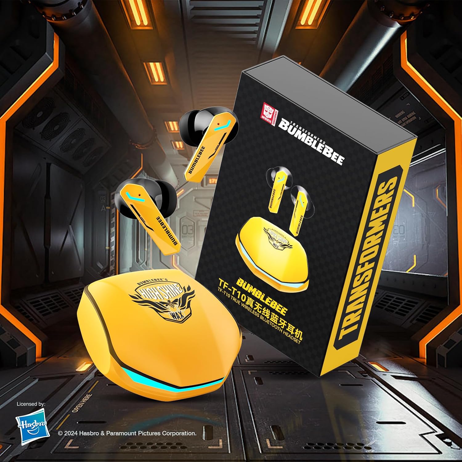 Transformers TWS Earphones TF-T36 Yellow