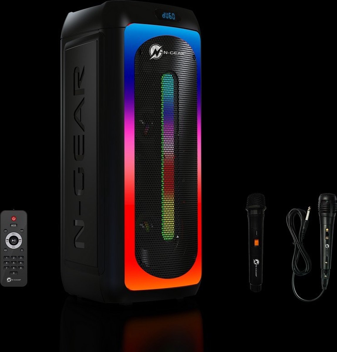 N-Gear JUKE 808 LGP Portable Karaoke Speaker with Lights