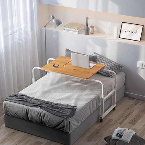 Lumivida Computer Tray Desk Mobile Height & Width Adjustable 60x80cm FWS10-1