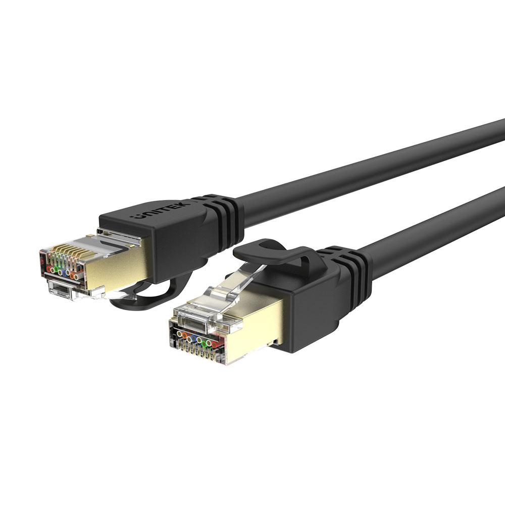 Unitek C1811EBK CAT7 SSTP Pure Copper Ethernet Cable 3.0m Black