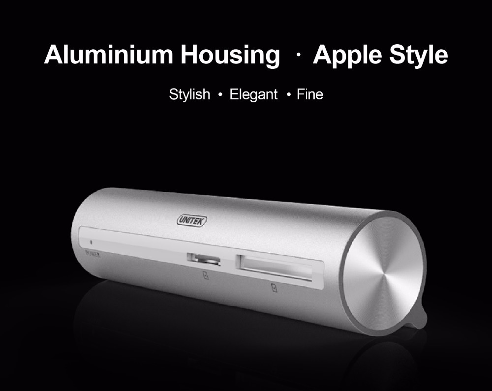 Unitek Y-3094 USB3.1 Type-C 3-port Hub with Card Reader