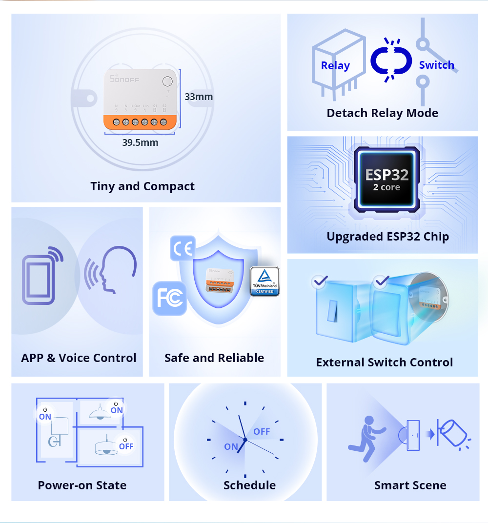 Sonoff WiFi Smart Switch MINI R4