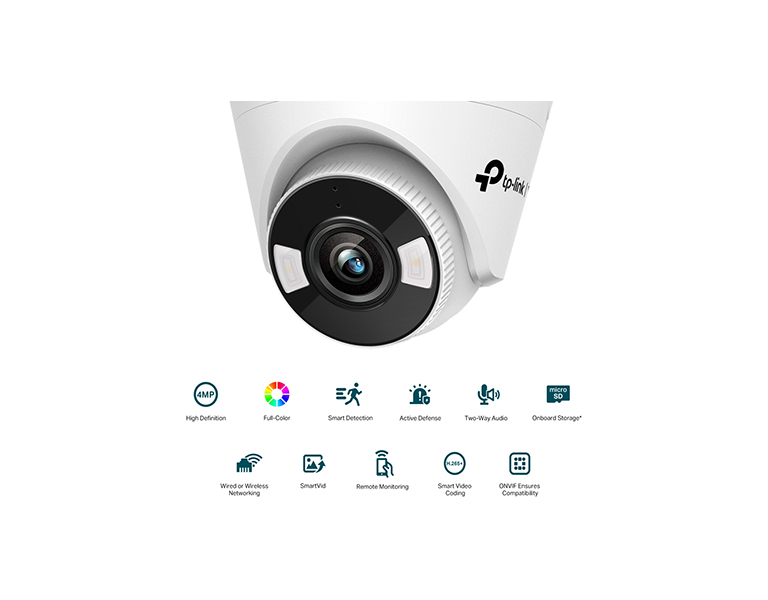 TP-LINK VIGI C430-2.8 3MP Full-Color Turret Network Camera ( 2.8mm )