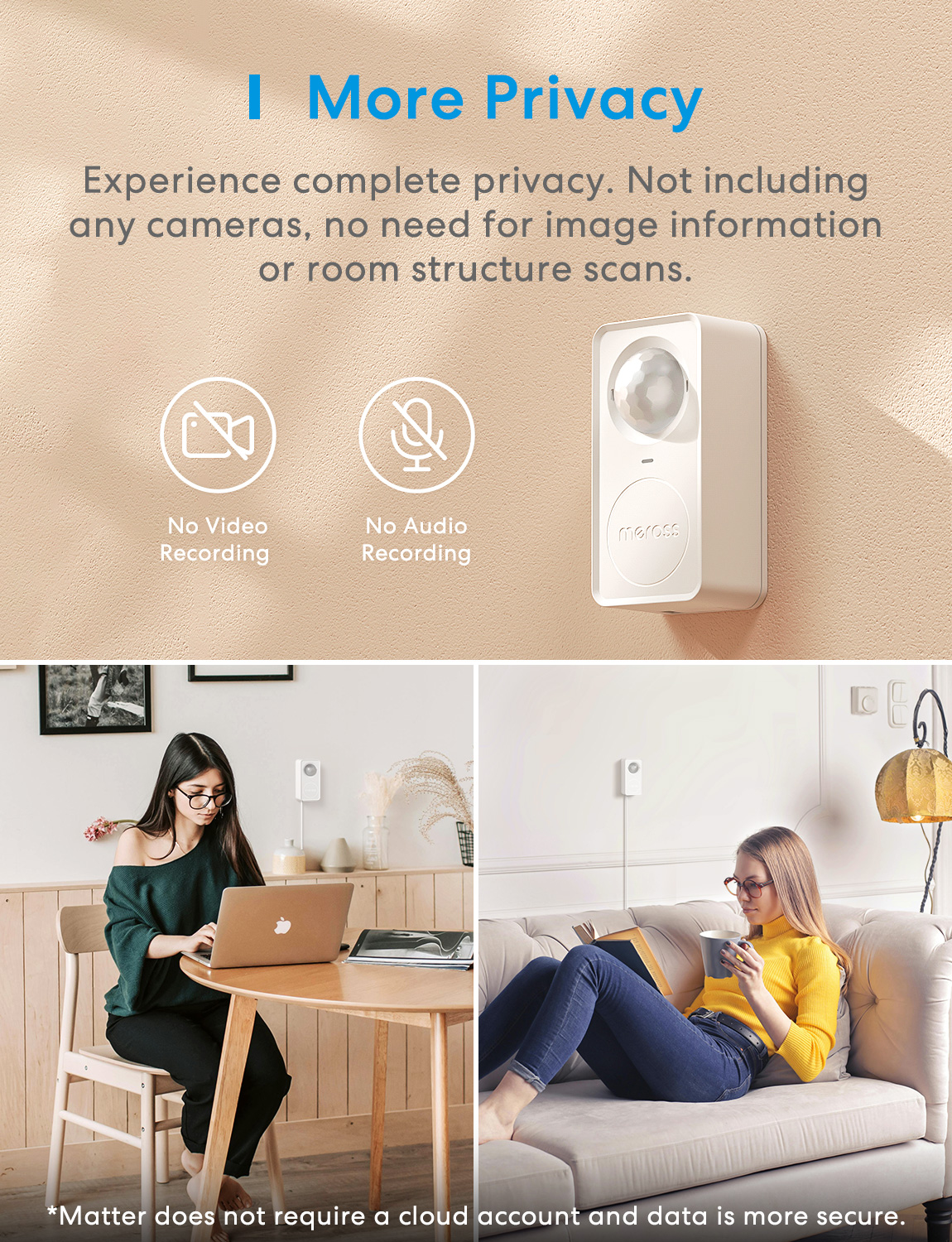 Meross Homekit Smart Presence Sensor with matter