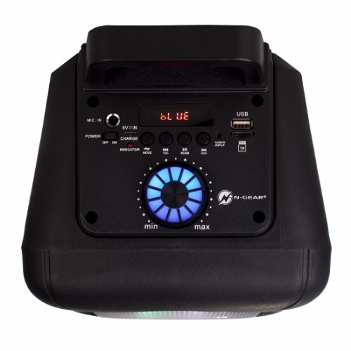 N-Gear FLASH610 6'' Portable Karaoke Speaker LED/BT/USB/Mic