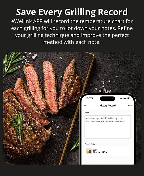 Sonoff WiFi BBQ Meat Thermometer BMT01