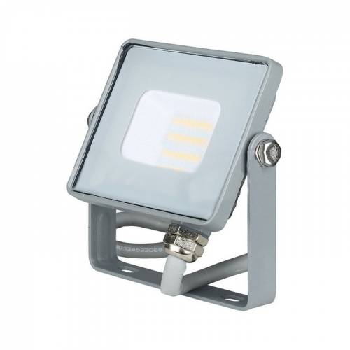 V-TAC LED Floodlight 10W CW 6400K IP65 Grey 432