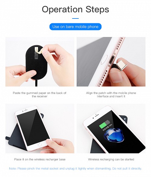 Baseus WXTE-A01 iPhone Wireless Charging Receiver