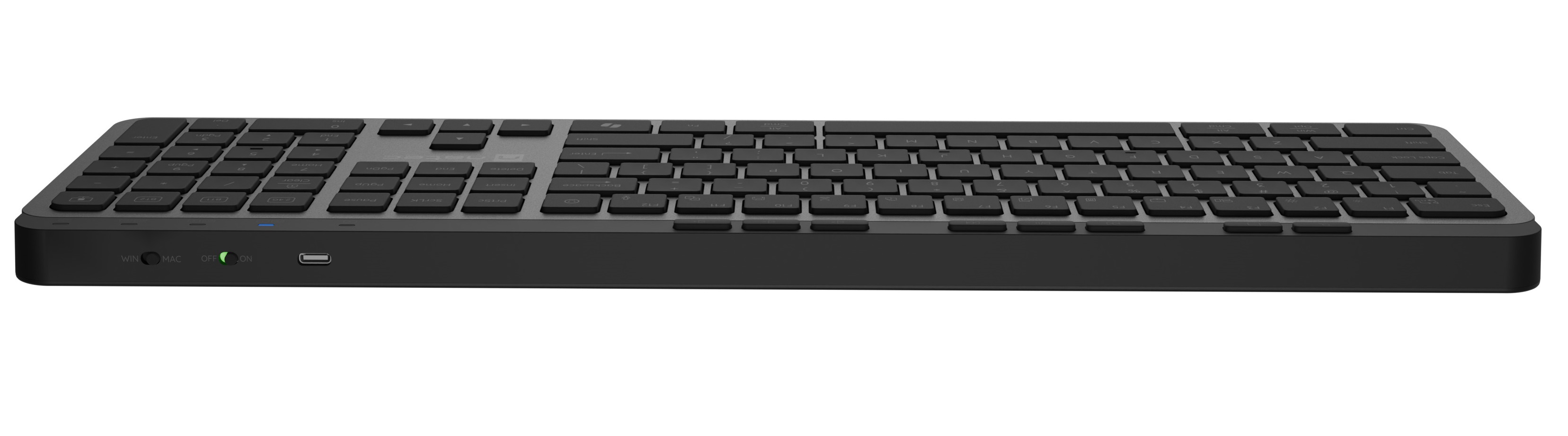 Natec MEDUSA Slim Wireless Keyboard BT & 2.4GHz X-SCISSORS Keys