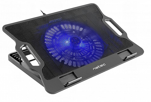 Natec DIPPER Laptop Cooling Pad Fan/LED/2xUSB