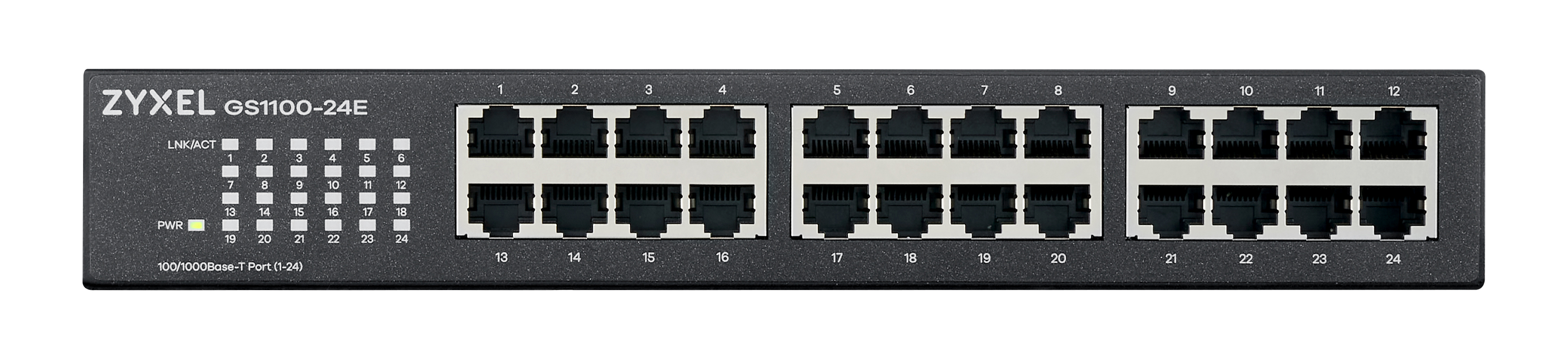 Zyxel Switch Gigabit Ethernet 24-Port R/M UK Plug GS1100-24E