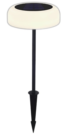 GBC KELU HALO Solar Garden Lamp 100lm Natural White