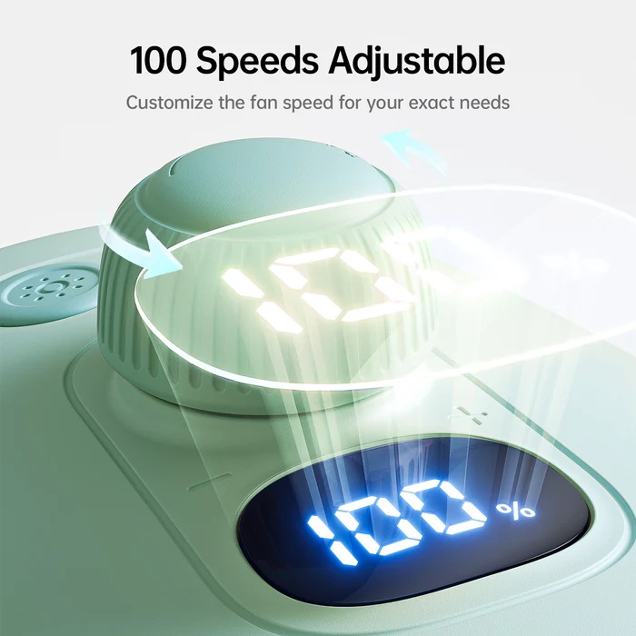 Jisulife Stroller Fan Life2S Brown