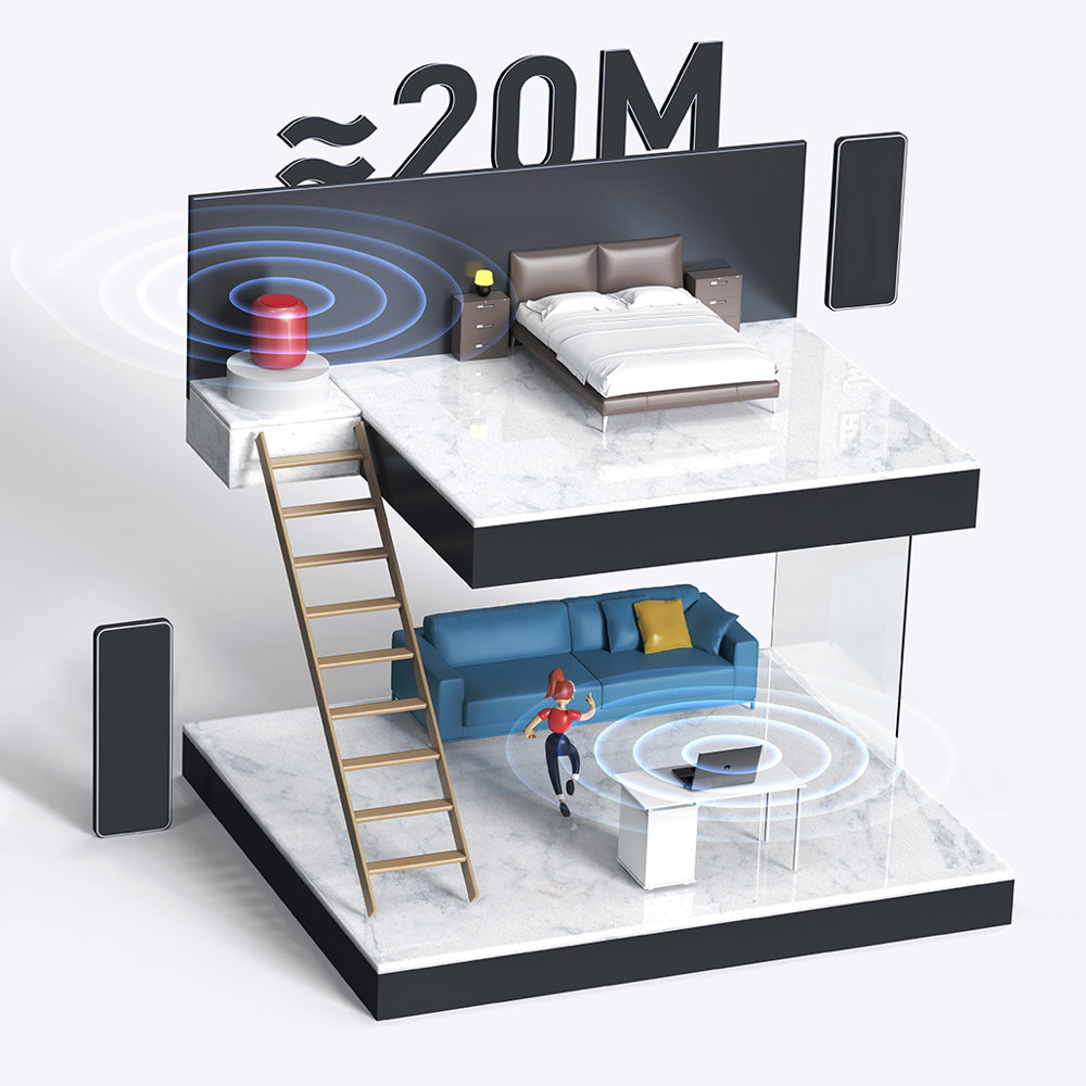 Baseus Wireless Bluetooth Adapter BA04 Black 5.0