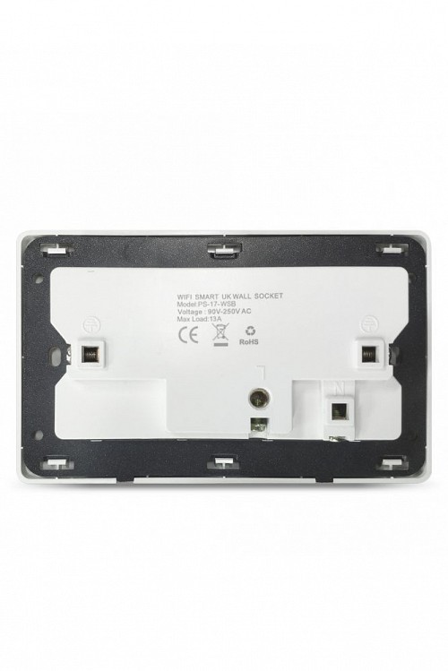 WOOX R4053 Wi-Fi Smart Wall Socket 2xUK Outlet & 1xUSB 5V/2.4A