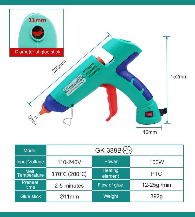 Proskit Guns Hot Glue Gun 100W GK-389