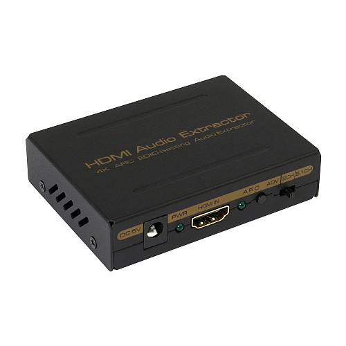 DigitMX DMX-CHHS3 HDMI TO HDMI+Audio (SPDIF+2RCA) Converter 4K