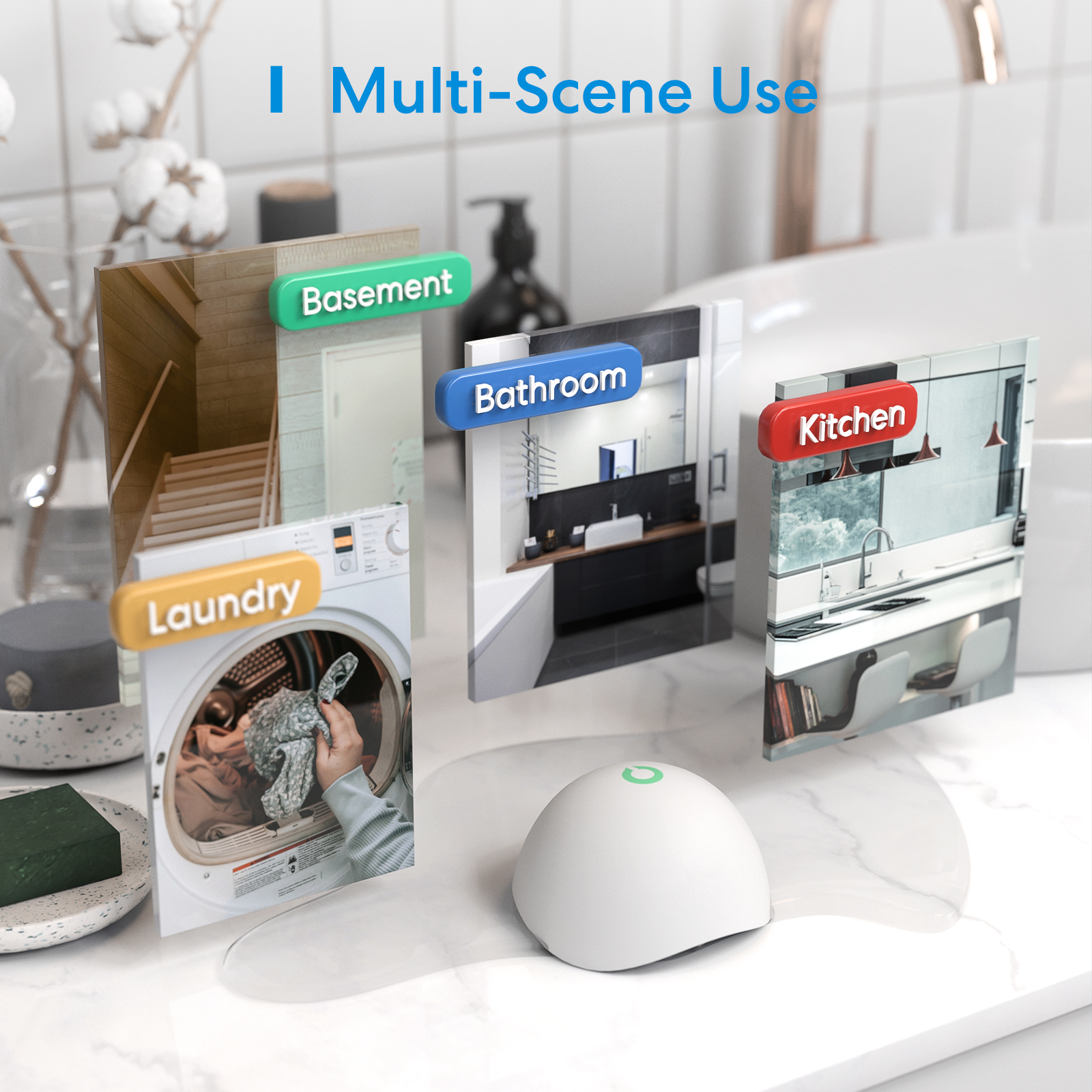 Meross Homekit Smart Water Leak Sensor MS400HK-UK