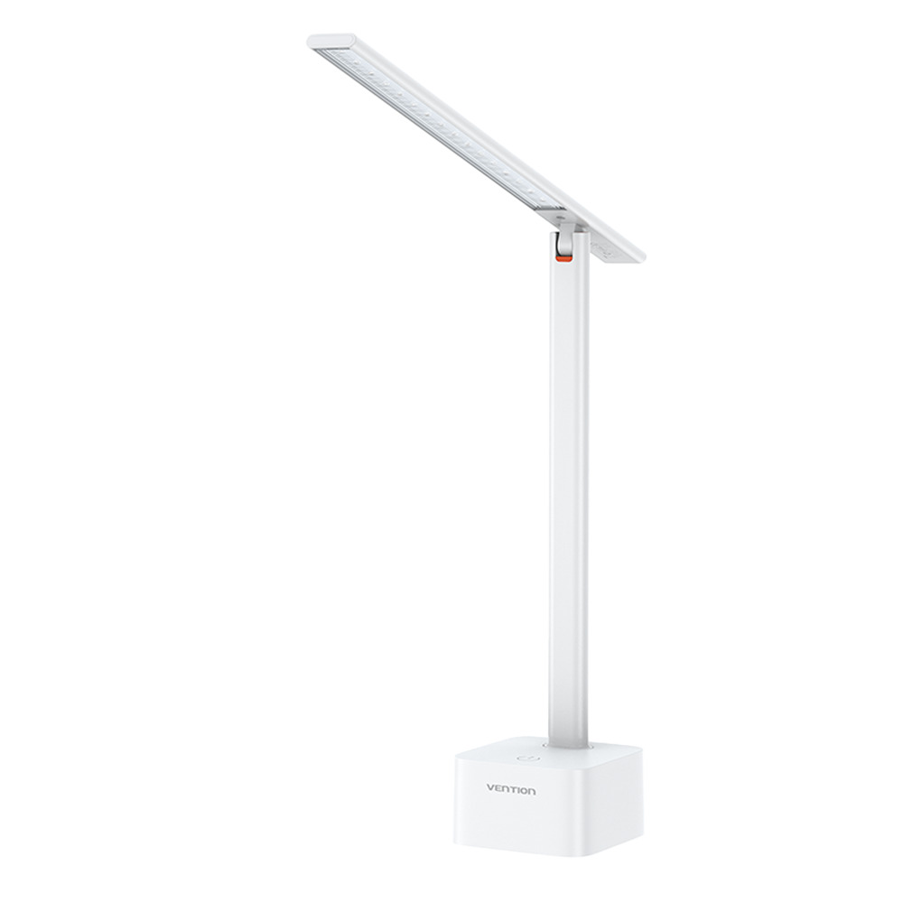 Vention USB Rechargeable Aluminium Foldable Desk Lamp White PDBW0