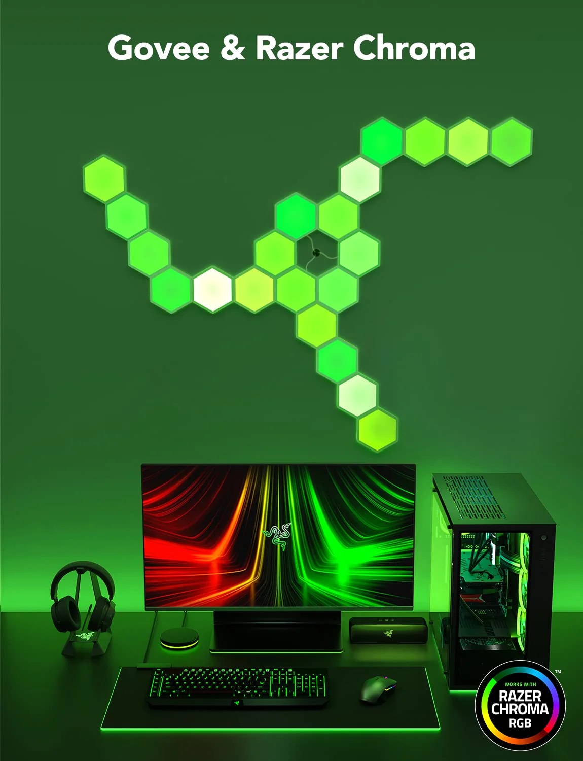 Govee Glide Hexa Light Panels 10pcs B6061
