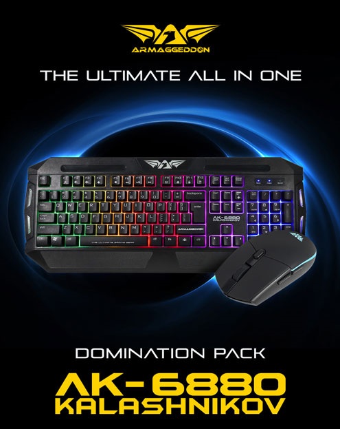 Armaggeddon AK-6880 Kalashnikov Keyboard and Mouse Gaming Kit