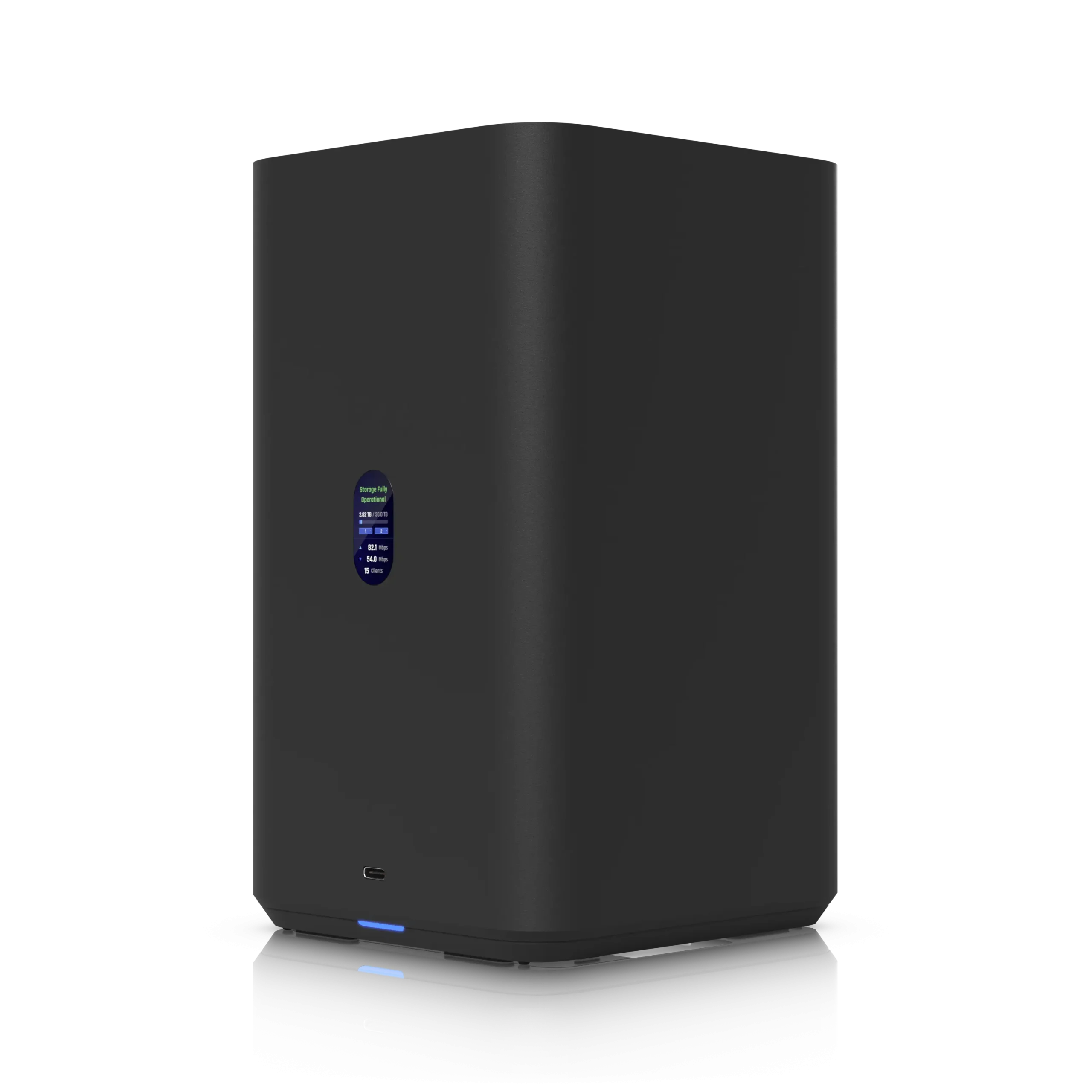 Ubiquiti UniFi NAS 2-Bay 3.5" 2.5GbE USB-C PoE Black UNAS-2