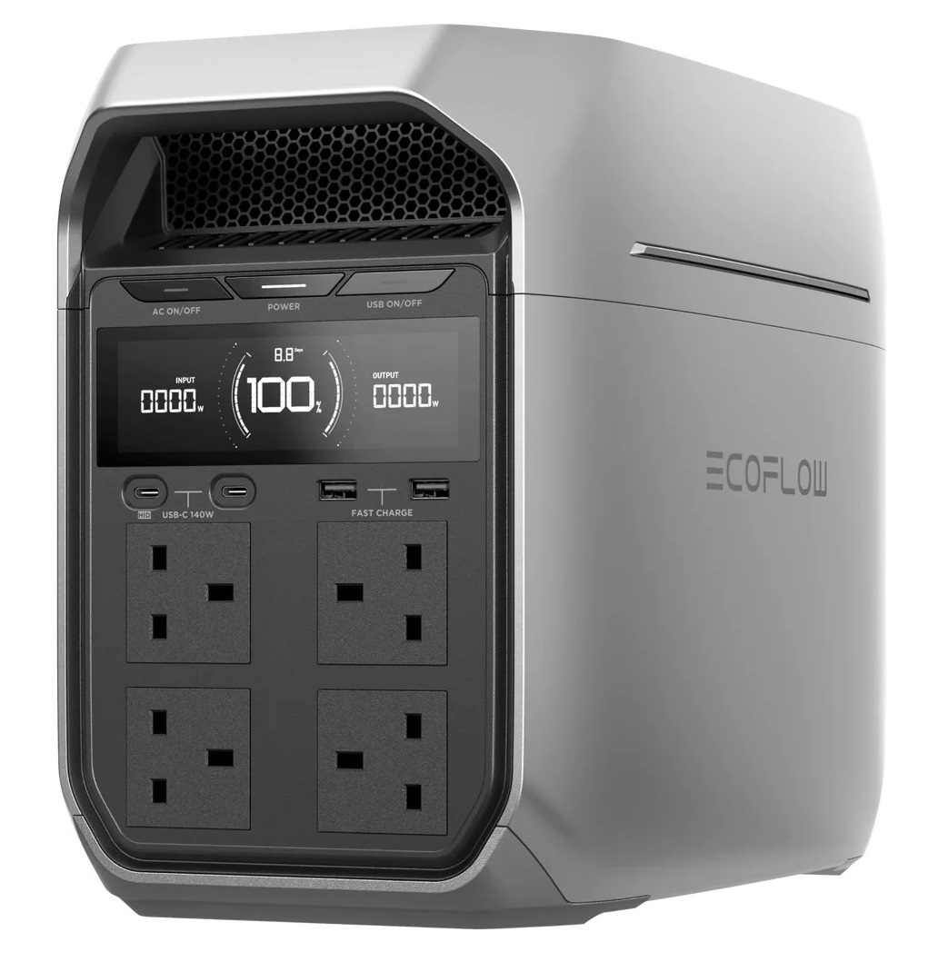 EcoFlow DELTA 3 Plus Portable Power Station 1024Wh 1800W PV1000W