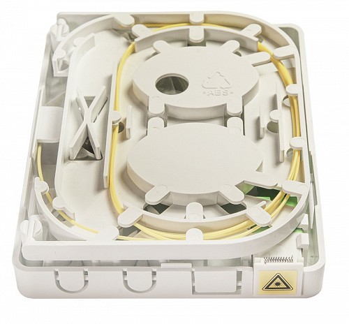 Opton Fiber Termination Box with SC Adapter & Pigtail