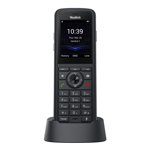 Yealink IP Phone Cordless DECT Handset 1.8" Rugged IP67 & Bluetooth without DECT Base W59R PRO