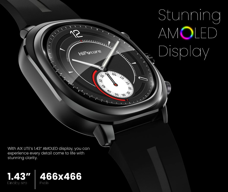 HiFuture Lifestyle SmartWatch AIX Lite Silver/Grey