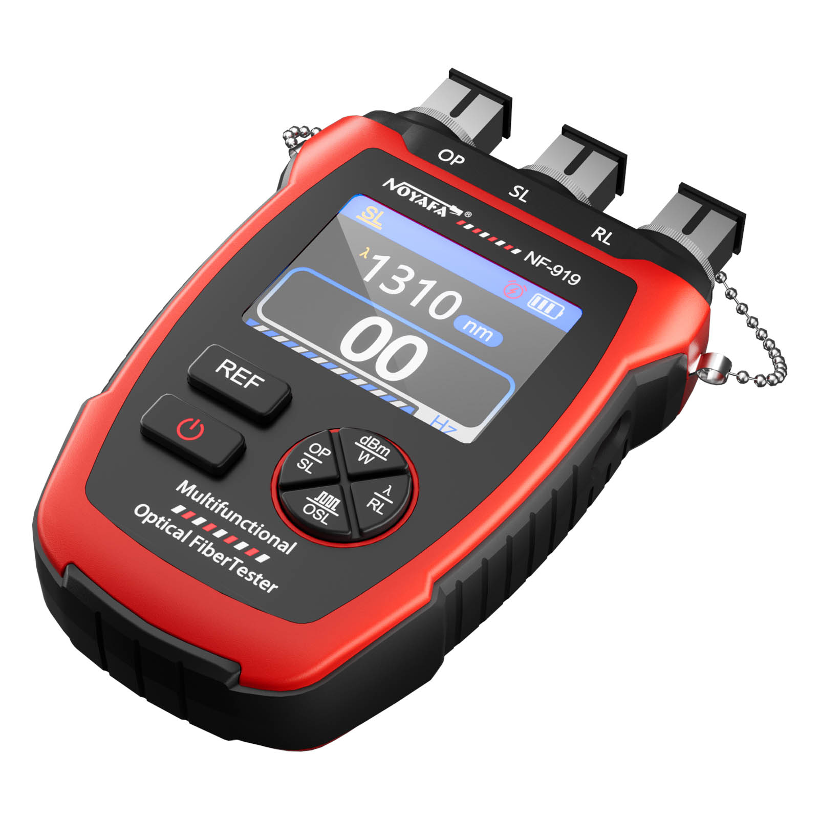 Noyafa Multifunctional Optical Fiber Tester Integrated Optical Power Meter, Light Source, and VFL NF-919