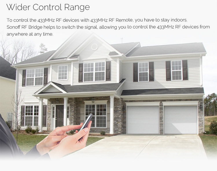 Sonoff BRIDGE RF Hub 433MHZ