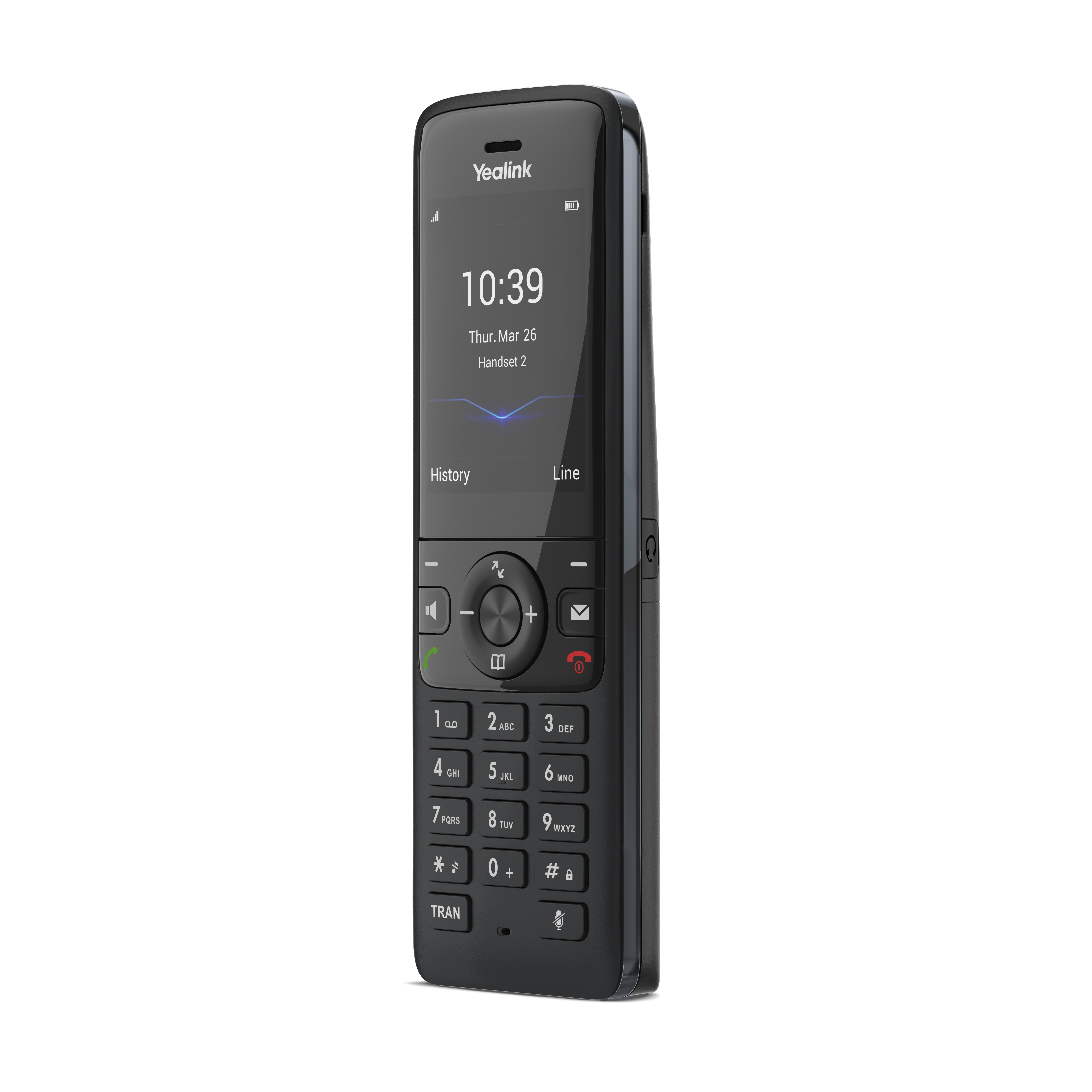 Yealink IP Phone Cordless DECT Handset 2.4" without DECT Base Elegant Design W78H
