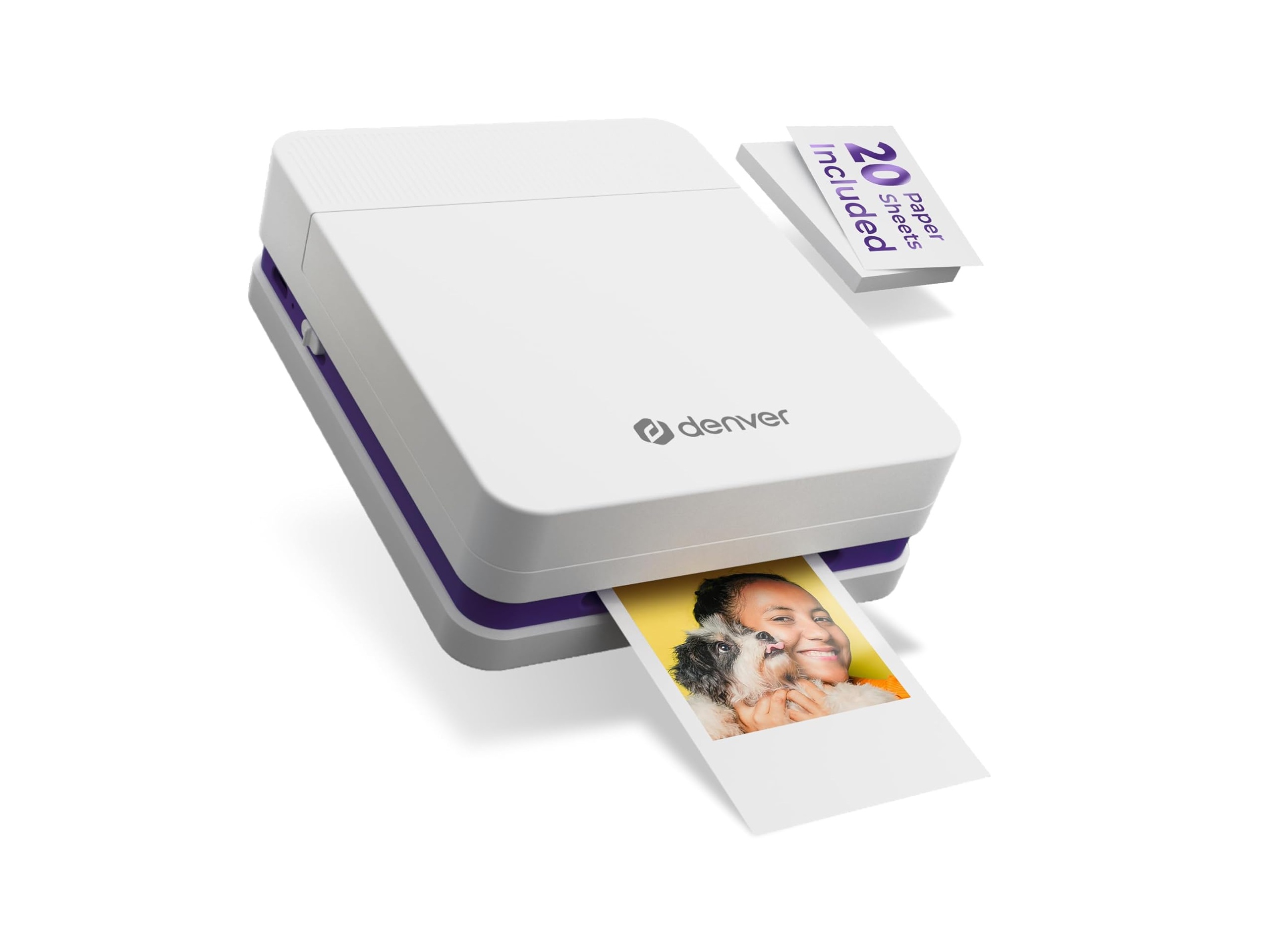 Denver Color Printer Inkjet Bluetooth 5.2 800mAh MCP-6010