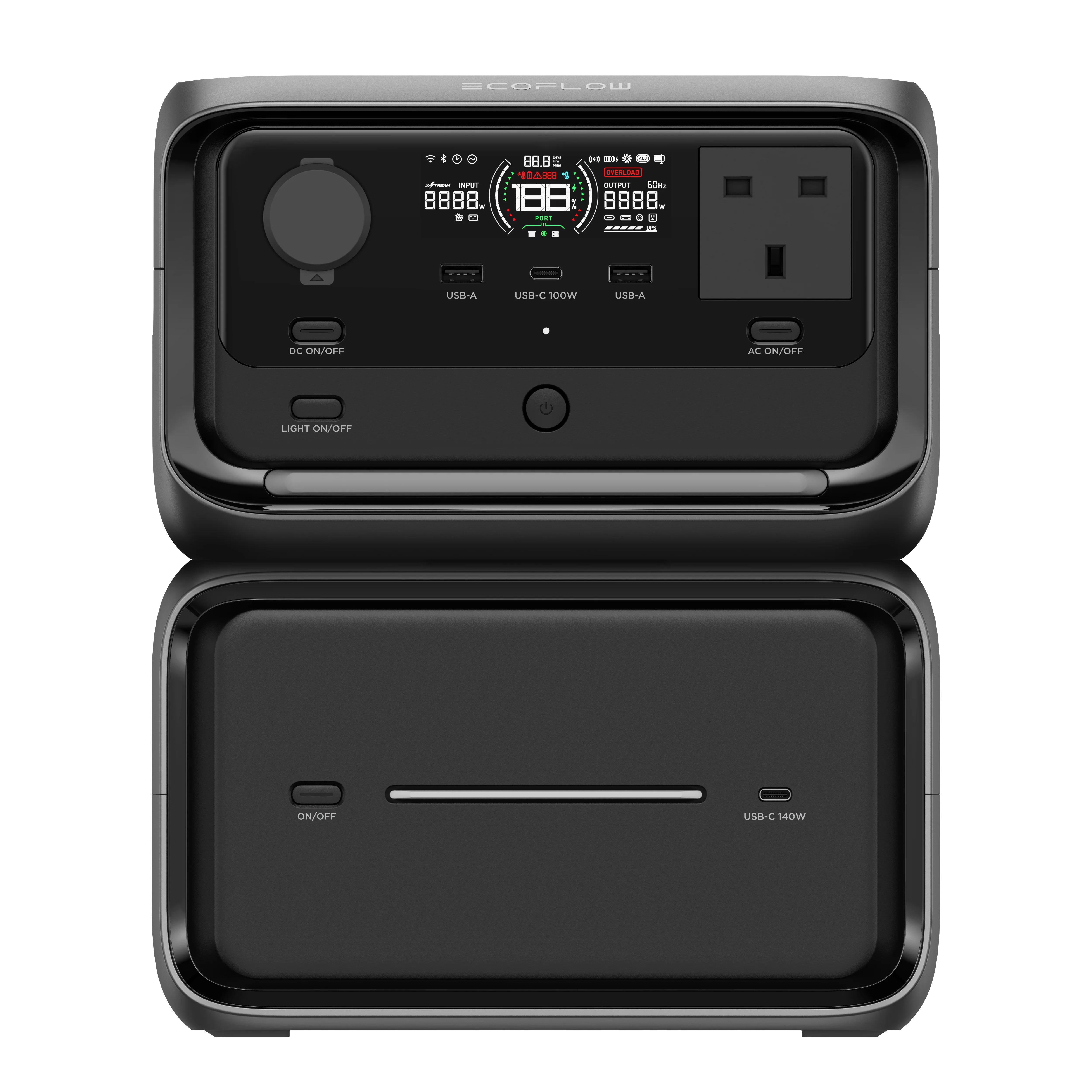 EcoFlow RIVER 3 Max Plus 858W 600W (Plus + EB600)