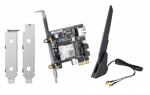 QNAP QXP-W6-AX200 PCIe Wi-Fi 6 Network Card for NAS & PC
