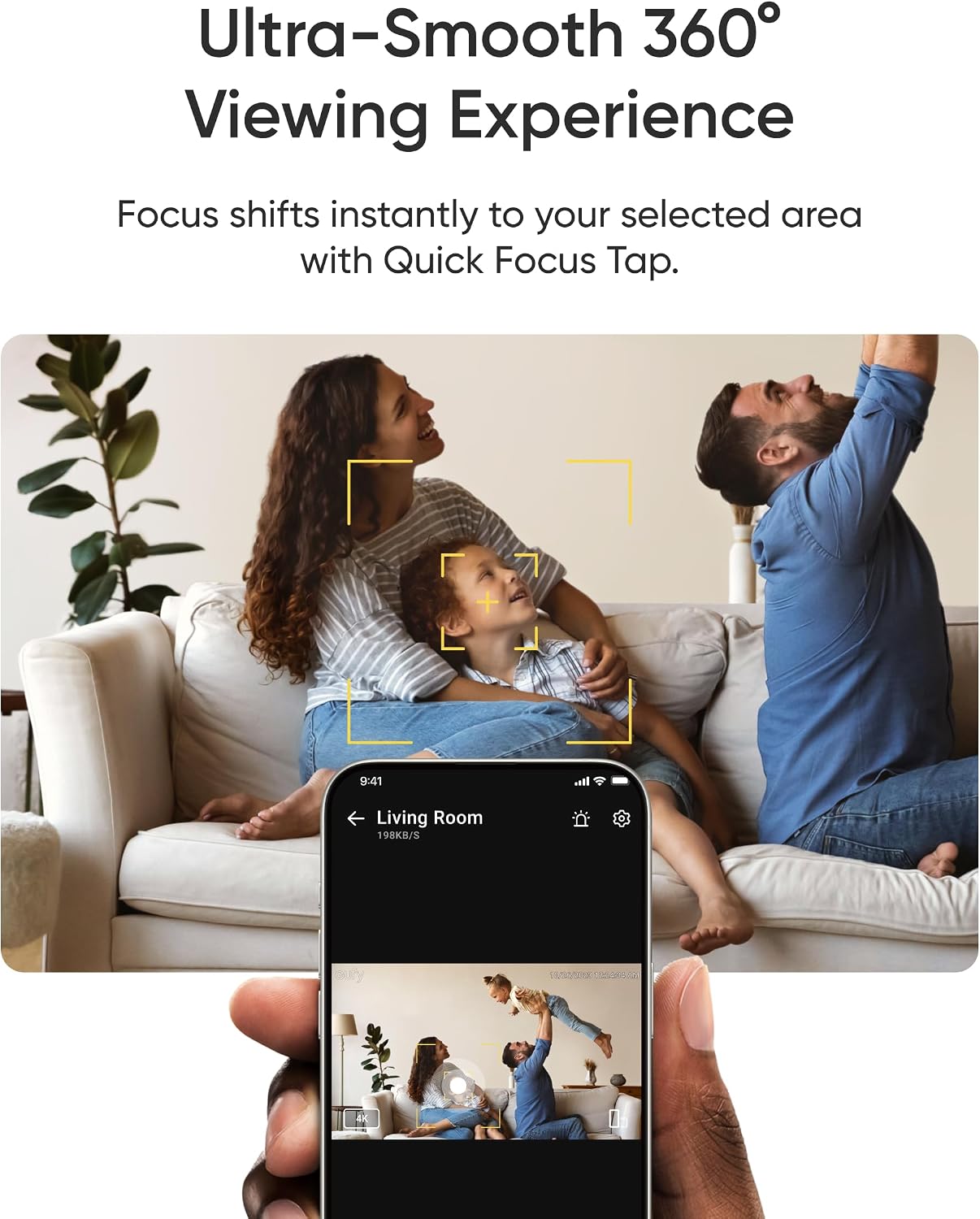 Anker Eufy Security Camera Indoor 4K E30 PTZ