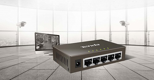 Tenda 5-Port Gigabit Ethernet Switch Metal TEG1005D