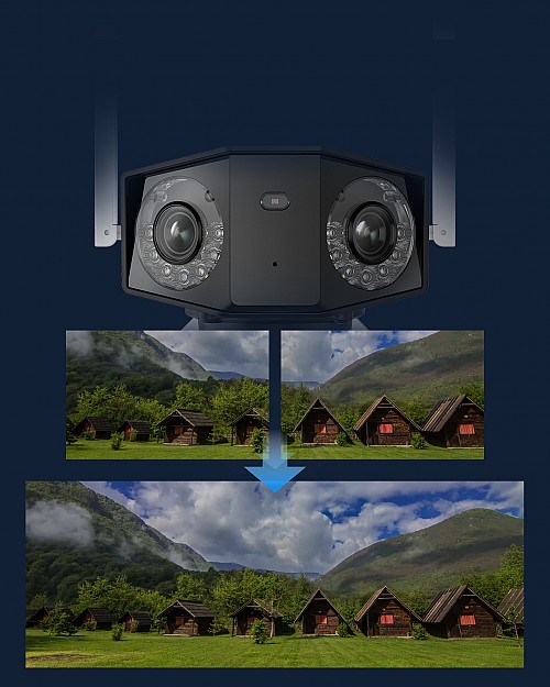 Reolink BP4G Outdoor Battery Camera 6MP Dual Lens LTE DUO2 (G750)