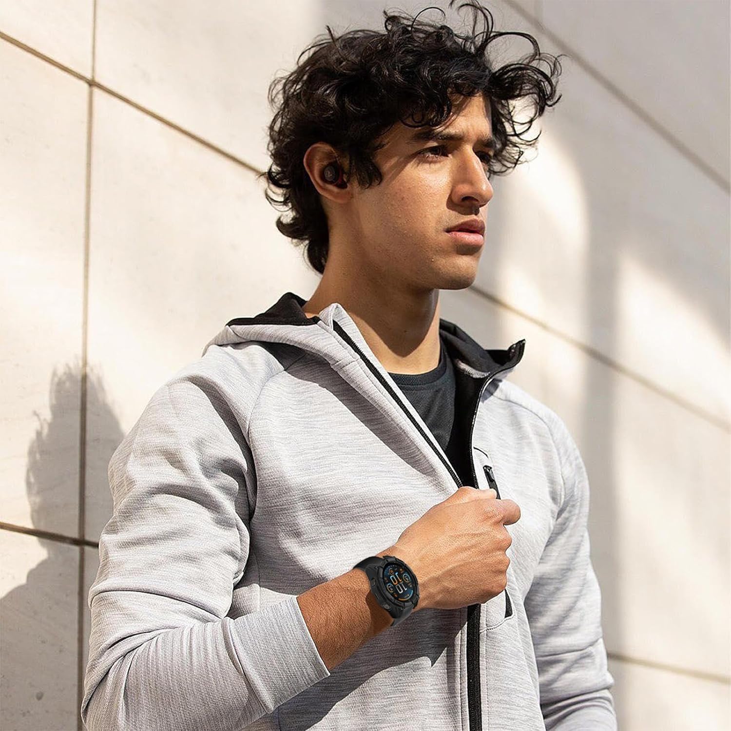 Garmin Fenix 8 47 mm, Anti-Stain, Scratch-Resistant, Shockproof Cover