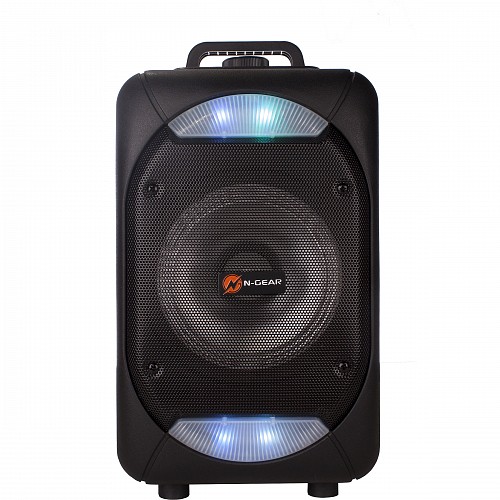 N-Gear FLASH610 6'' Portable Karaoke Speaker LED/BT/USB/Mic