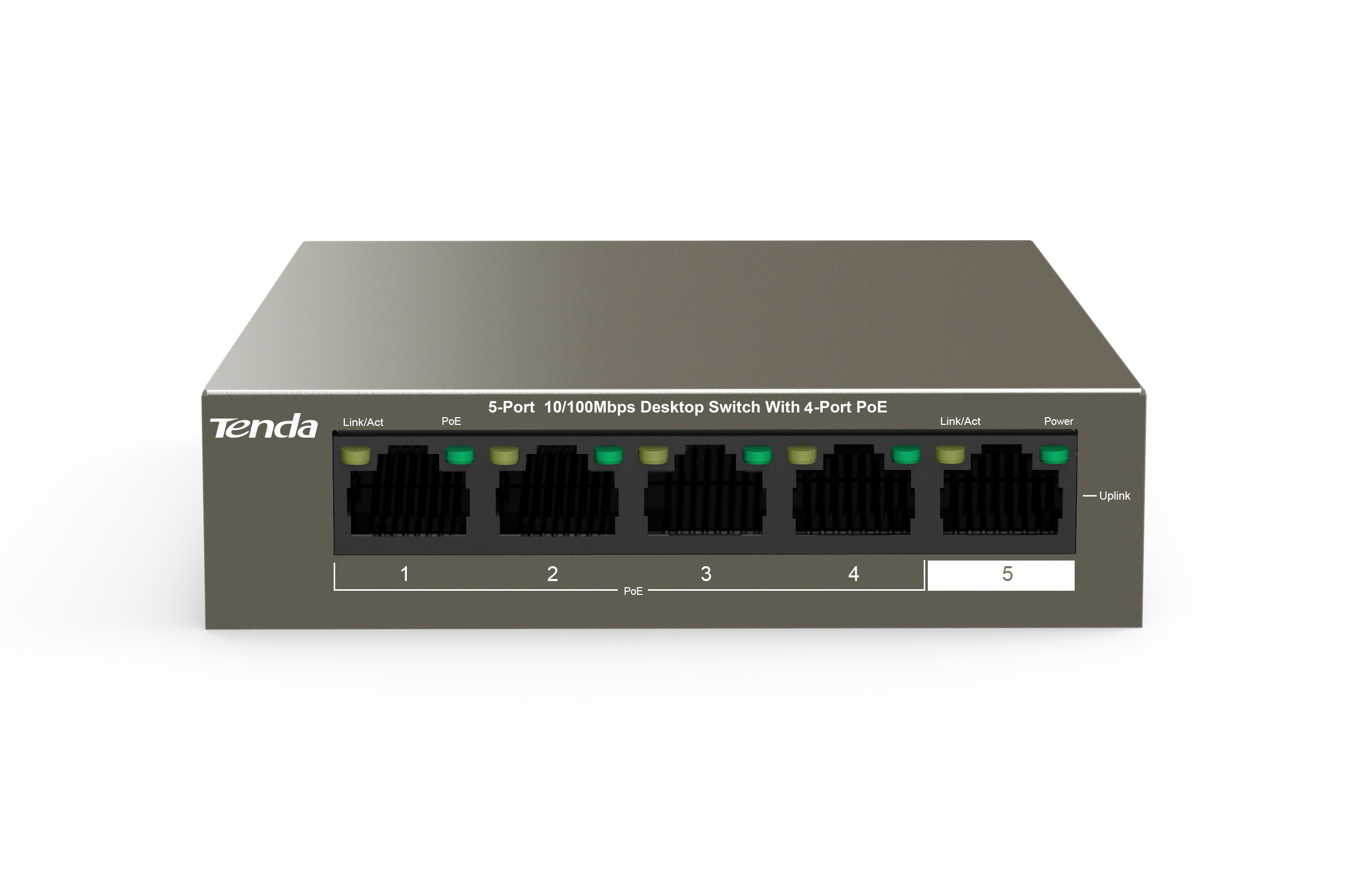 Tenda SP 5-Port FE Switch With 4-Port PoE 60W TEF1105P-4-63W