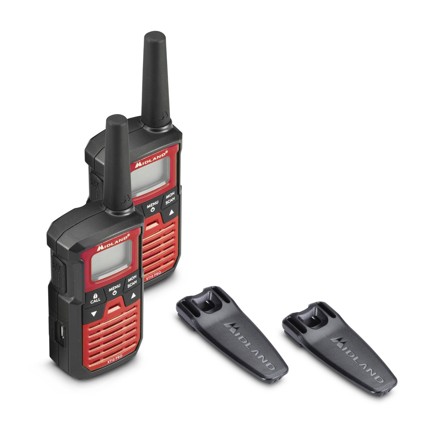 Midland XT10 Pro Two Way Radio Walkie Talkies (Pair)